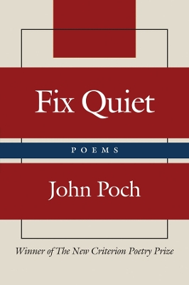 Book cover for Fix Quiet – Poems