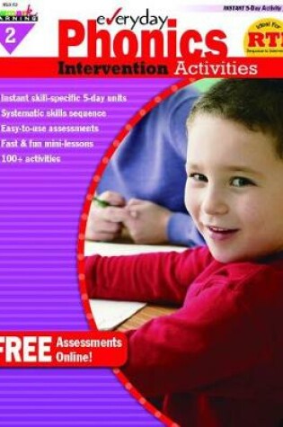 Cover of Everyday Phonics Intervention Activities Grade 2 Book Teacher Resource