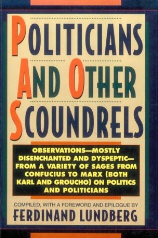 Cover of Politicians and Other Scoundrels