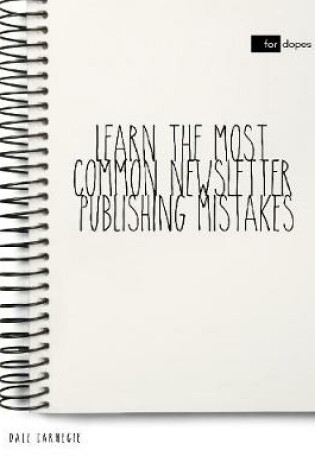Cover of Learn the Most Common Newsletter Publishing Mistakes