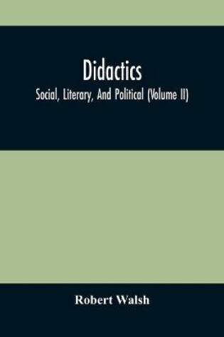 Cover of Didactics