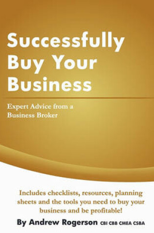 Cover of Successfully Buy Your Business