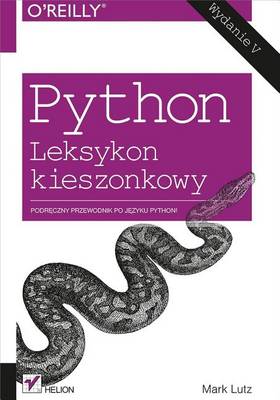 Book cover for Python. Leksykon Kieszonkowy. Wydanie V