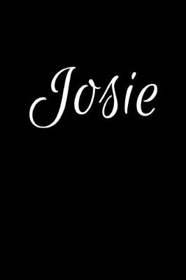 Book cover for Josie