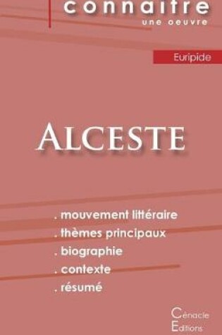 Cover of Fiche de lecture Alceste de Euripide (Analyse litteraire de reference et resume complet)