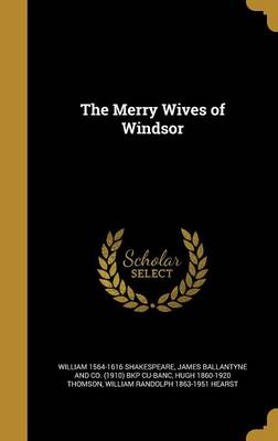 Book cover for The Merry Wives of Windsor