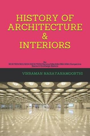 Cover of History of Architecture & Interiors