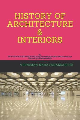 Book cover for History of Architecture & Interiors