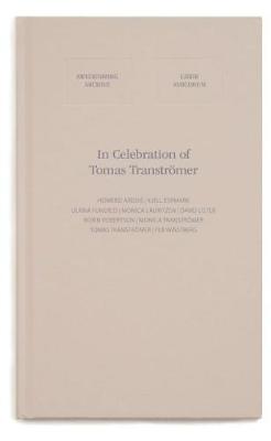 Cover of In Celebration of Tomas Transtroemer