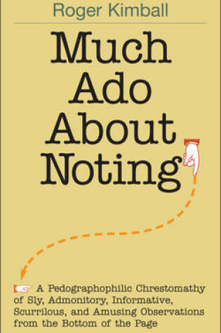 Cover of Much Ado About Noting