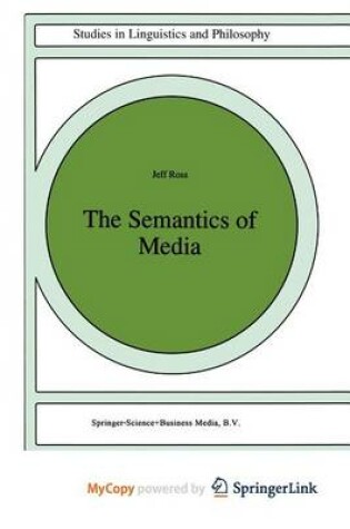 Cover of The Semantics of Media