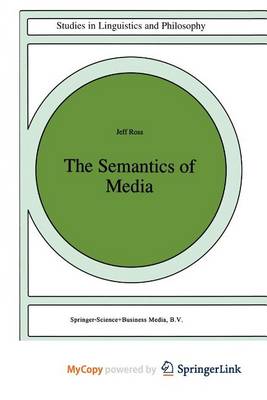 Book cover for The Semantics of Media