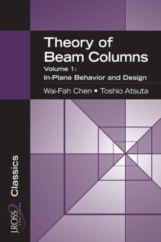 Cover of Theory of Beam-Columns, Volume 1