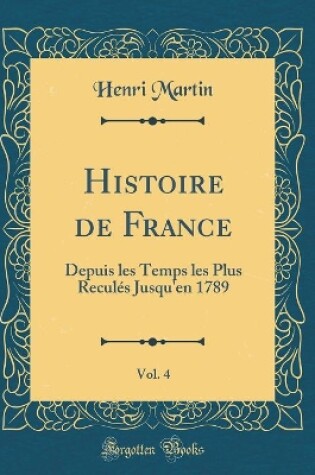 Cover of Histoire de France, Vol. 4