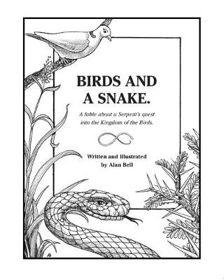 Book cover for Birds and a Snake.