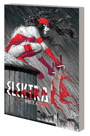 Cover of Elektra: Black, White & Blood Treasury Edition