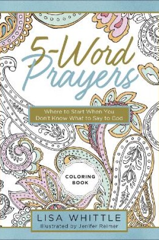 Cover of 5-Word Prayers Coloring Book