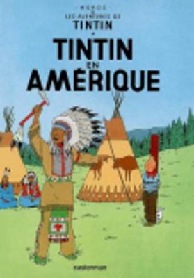 Book cover for Tintin en Amerique