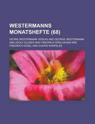 Book cover for Westermanns Monatshefte (68 )