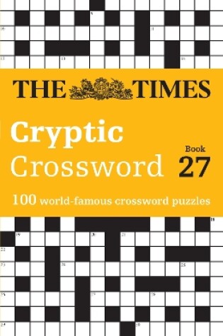 Cover of The Times Cryptic Crossword Book 27