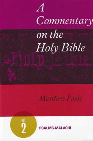 Cover of A Commentary on the Holy Bible