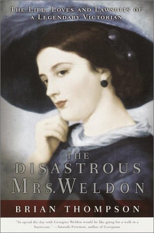 Book cover for The Disastrous Mrs. Weldon