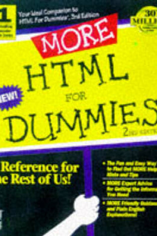 Cover of More HTML For Dummies