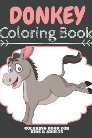 Cover of Donkey Coloring Book