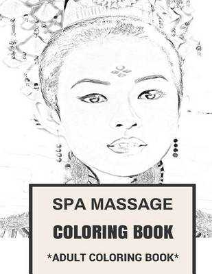 Book cover for Spa Massage Coloring Book