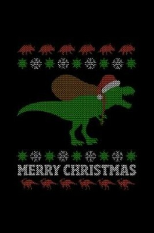 Cover of Funny T-Rex Dinosaur Christmas