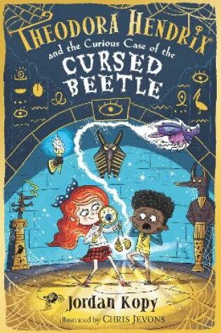 Cover of Theodora Hendrix and the Curious Case of the Cursed Beetle