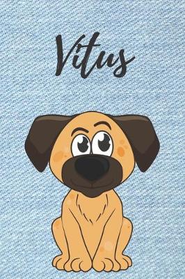 Book cover for Vitus Hund-Malbuch / Notizbuch Tagebuch