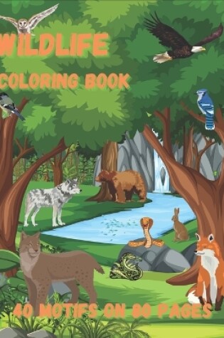 Cover of Wildlife Coloring Book