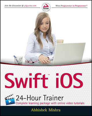 Book cover for Swift iOS 24-Hour Trainer