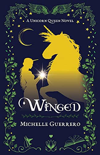 Book cover for Winged - A Unicorn Queen Novel