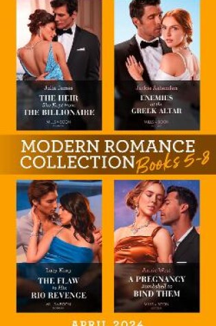 Cover of Modern Romance April 2024 Books 5-8