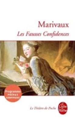 Book cover for Les fausses confidences