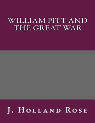 Book cover for William Pitt and the Great War