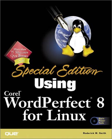 Cover of Using WordPerfect 8 for Linux Special Edition