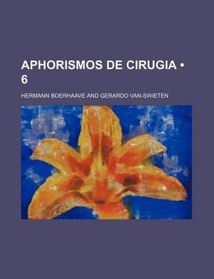 Book cover for Aphorismos de Cirugia (6)