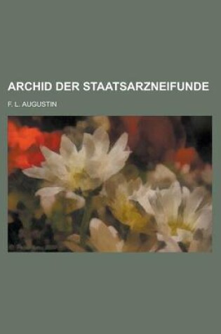 Cover of Archid Der Staatsarzneifunde