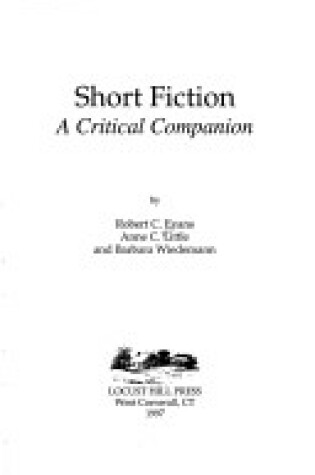 Cover of Short Fiction