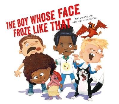 Book cover for The Boy Whose Face Froze Like That