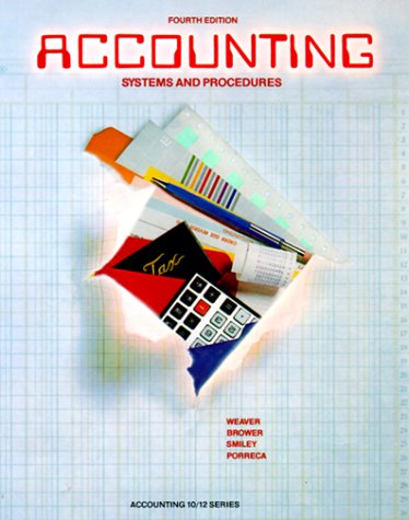 Book cover for Accounting, Systems and Procedures