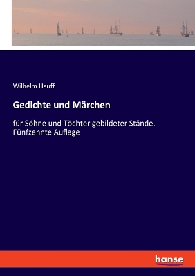 Book cover for Gedichte und Märchen