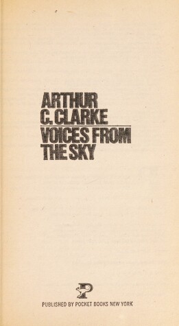 Book cover for Voices from Sky