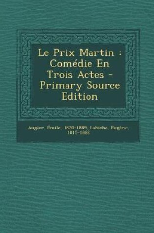 Cover of Le Prix Martin