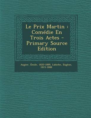 Book cover for Le Prix Martin