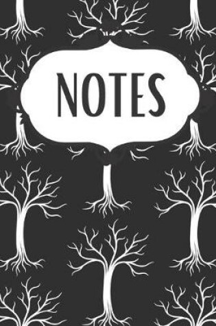 Cover of Spooky Trees Portable Notebook