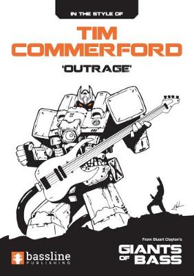 Book cover for Tim Commerford - 'Outrage'